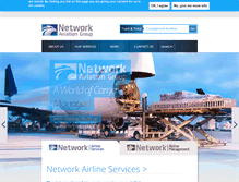Tablet Screenshot of ana-aviation.com